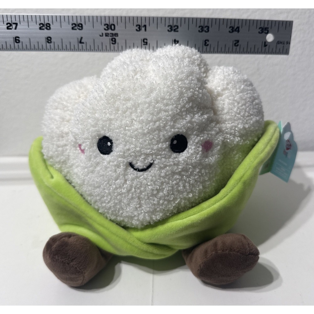 Walgreen's Hug Me Cauliflower 407058 Plush Play Right Food Anamorphic 8" 2025 - Picture 10 of 11